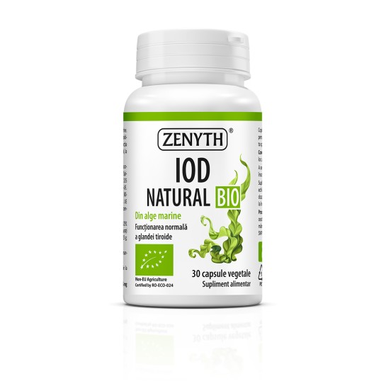 Iod natural Bio, 30 capsule, Zenyth