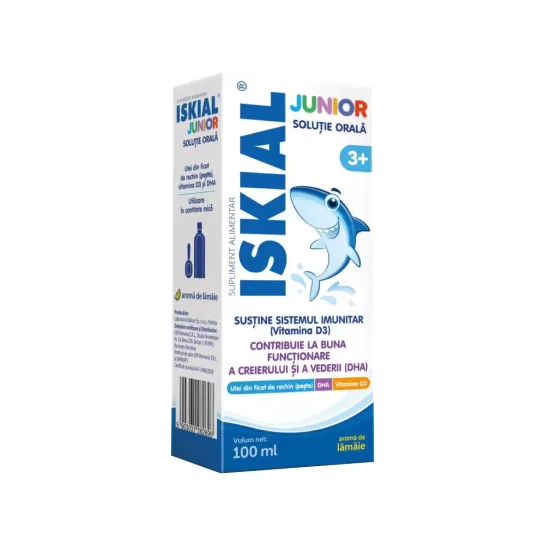 Iskial Junior soluţie orală, 100 ml