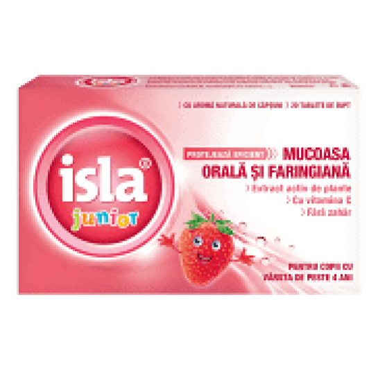 Isla junior, 20 tablete de supt, Egenlhard Arzneimittel