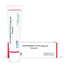 Ketoprofen, gel, 25mg/g, Tis