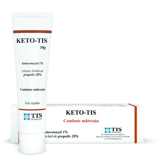 Keto-Tis gel capilar, 50g