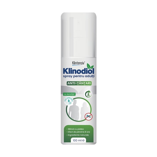 Klinodiol adult, spray repelent anti-tantari, 100ml, Klintensiv