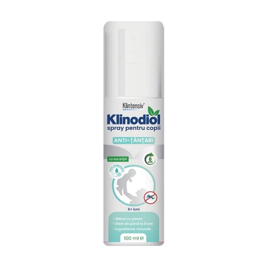 Klinodiol copii, spray repelent anti-tantari, 100ml, Klintensiv