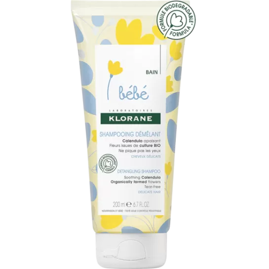Klorane bebe, Sampon Cu Gălbenele, 200ml