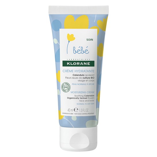Klorane bebe, Cremă hidratantă cu glbenele, 40ml
