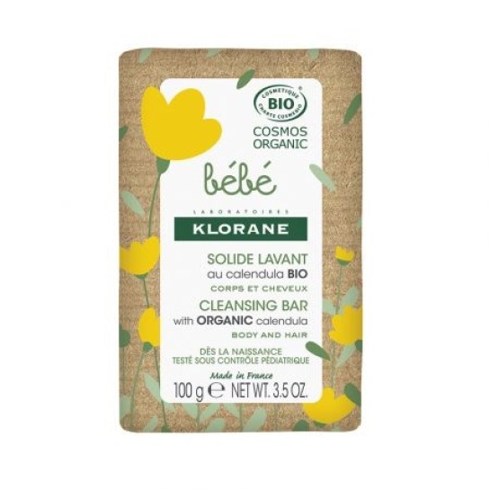 Klorane bebe sapun de curatare bio 100g