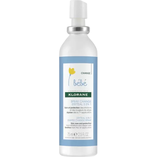 Klorane bebe, Spray Eryteal 3 in 1 cu gălbenele, 75ml