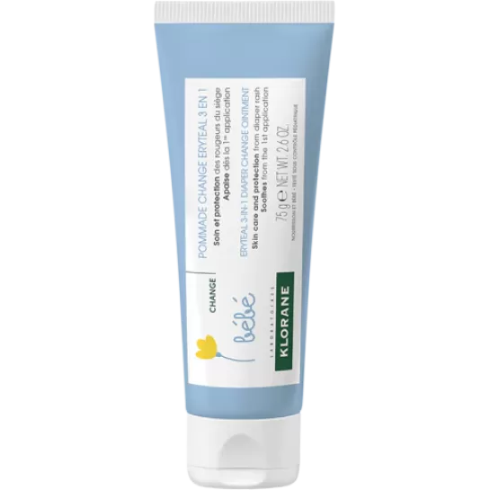 Klorane bebe, Unguent Eryteal 3 in 1 cu gălbenele, 75g