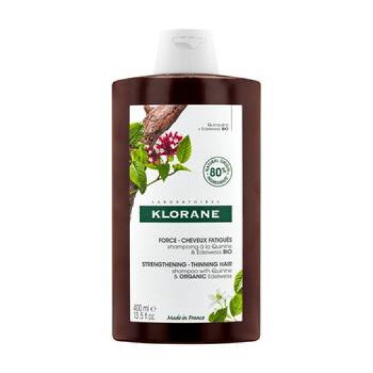 Klorane Sampon Chinina si floare de colt bio 400ml