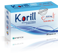 Korill 500mg, 30 capsule moi, Sanience