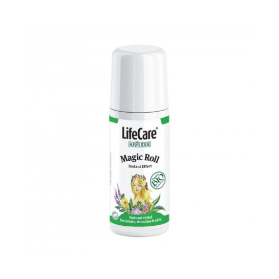 Krauter Deo Magic Roll, cu plante BIO, 60ml, Lifecare