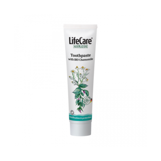 Krauter Pastă dinti cu extract de musetel BIO, 100ml, Lifecare