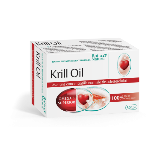Krill Oil, 30 capsule, Rotta Natura