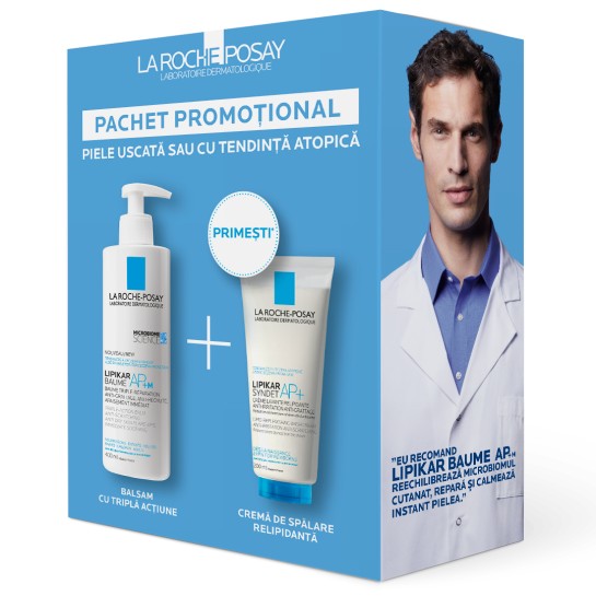 La Roche Posay Promo Lipikar baume AP+M 400ml + Syndet 200ml 