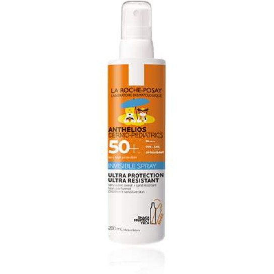 LA ROCHE-POSAY Anthelios dermo-pediatrics spray invizibil SPF50+, 200ml