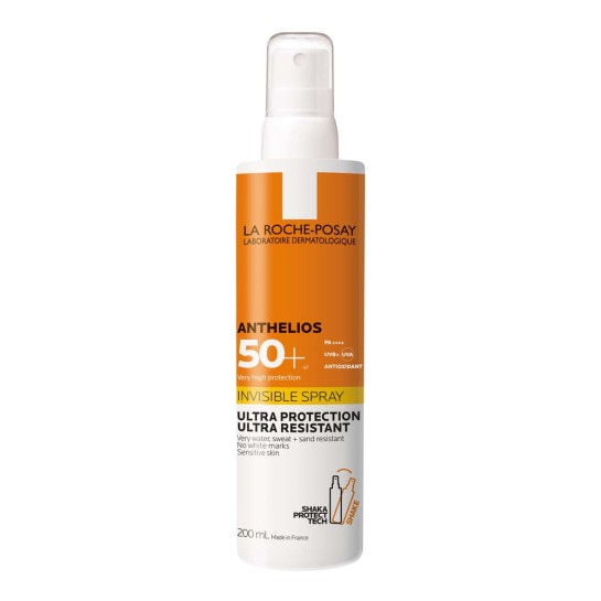 LA ROCHE-POSAY Anthelios SPF50+ spray invizibil fără parfum, 200ml