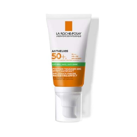 LA ROCHE-POSAY Anthelios XL SPF50+ gel cremă pentru fată cu efect uscat, 50 ml