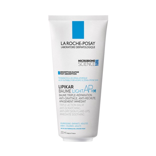 LA ROCHE-POSAY Lipikar Baume light AP+M, balsam cu tripla actiune 200 ml