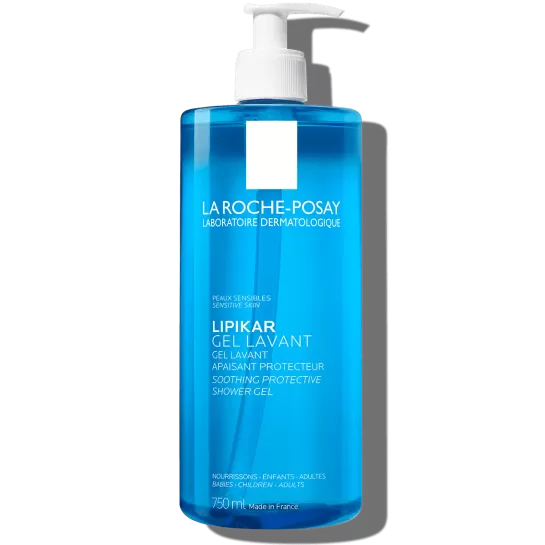 LA ROCHE-POSAY Lipikar Gel de spălare pentru piele sensibilă, bebelusi, copii, adulti, 750ml