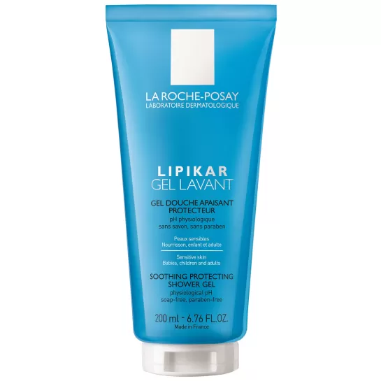 LA ROCHE-POSAY Lipikar Gel de spălare pentru piele sensibilă, bebelusi, copii, adulti, 200ml