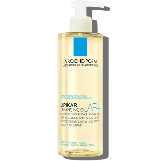 LA ROCHE-POSAY Lipikar Ulei de spălare relipidant AP+, pentru pielea uscată cu tendintă atopică, 400ml