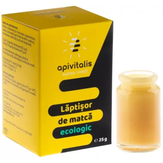        Laptisor de matca ecologic 25g Api Vitalis