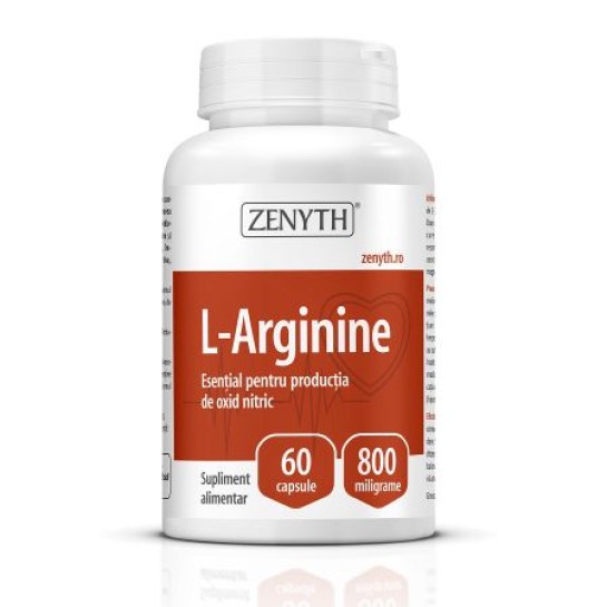 L-arginine, 60 capsule, Zenyth