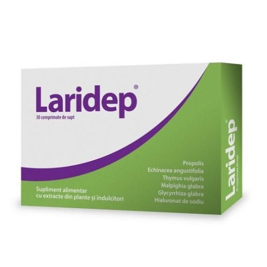Laridep, 30 comprimate, Erbozeta