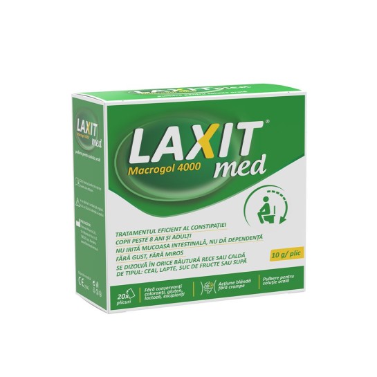 Laxit med 8 ani+, 20 plicuri 10g, Fiterman Pharma