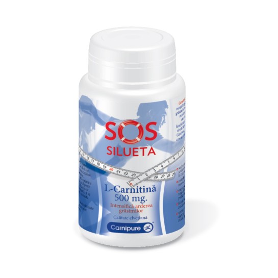 L-carnitină, 500mg, 60 capsule, Rotta Natura
