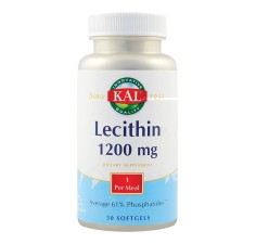 Lecithin 1200mg Kal, 50 comprimate, Secom