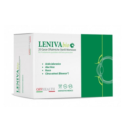 Leniva Bio, servetele oftalmice unică folosintă, OFF Italia