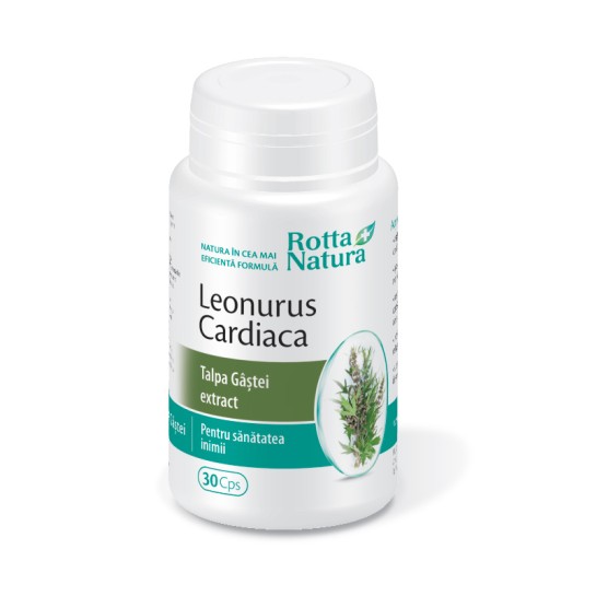 Leonurus cardiaca forte (Talpa gastei extract), 30 capsule, Rotta Natura