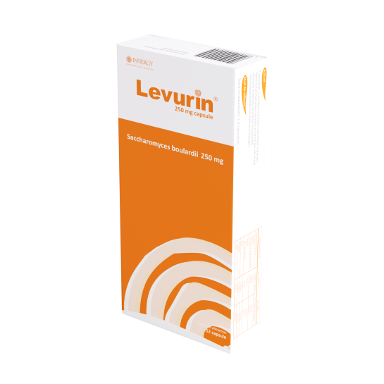 Levurin 250 mg, 12 capsule, Innergy