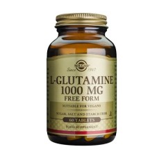 L-Glutamina 1000 mg, 60 tablete, Solgar
