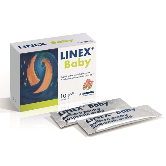 Linex baby, 10 plicuri, Sandoz