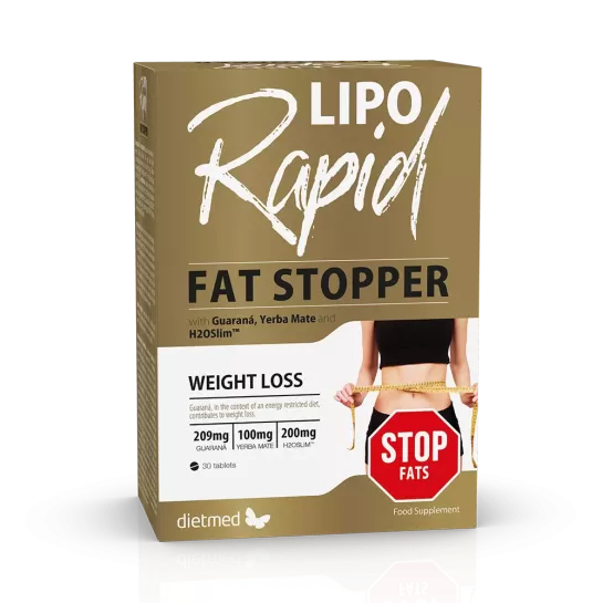 Lipo Rapid Fat Stopper, 30 tablete, Naturmil
