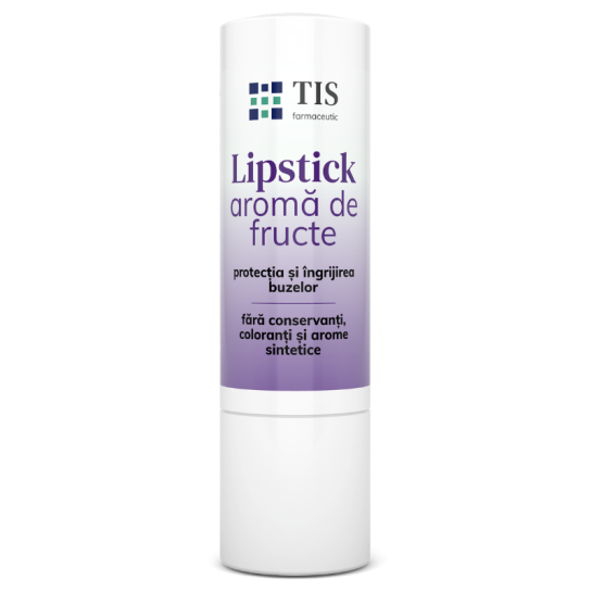 Lipstick cu aromă de fructe, 4 g, Tis