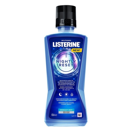 Listerine apă de gură advanced nightly reset 400ml, Listerine