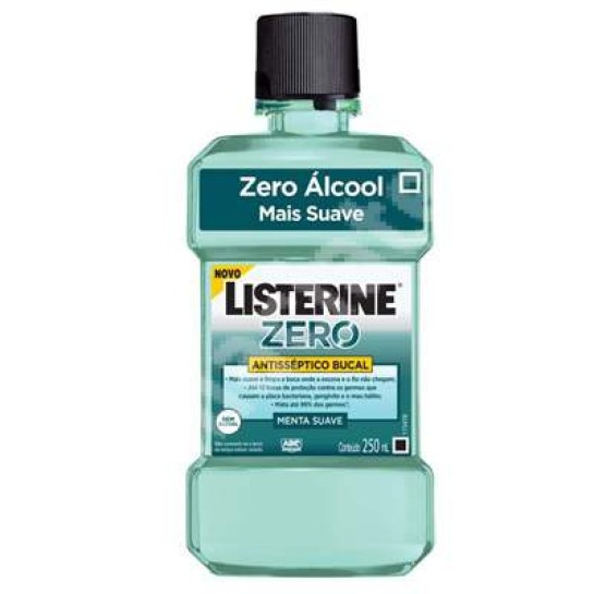 Listerine apă de gură mentol fara alcool 250ml, Listerine