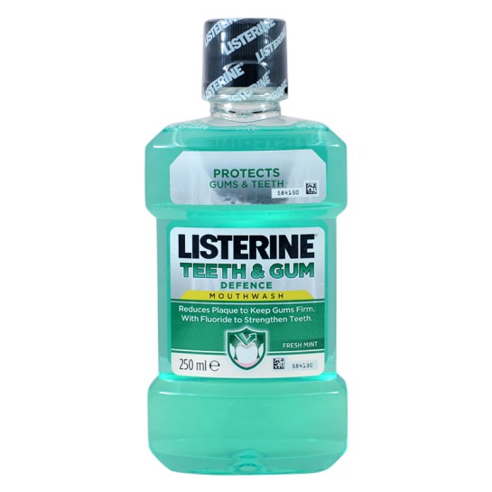 Listerine apă de gură teeth&gum defence 250ml, Listerine