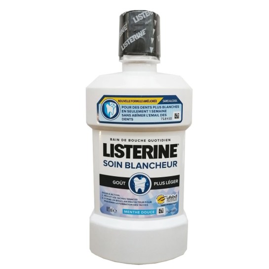 Listerine apă de gură whitening 600ml, Listerine
