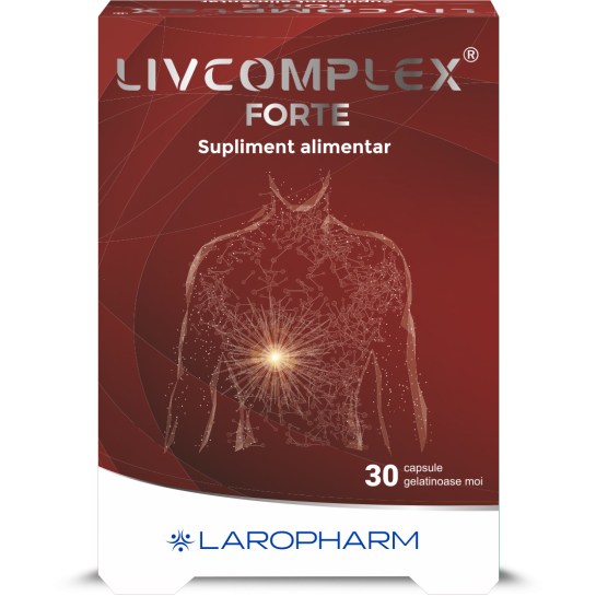 LIVcomplex forte, 30 capsule gelatinoase moi