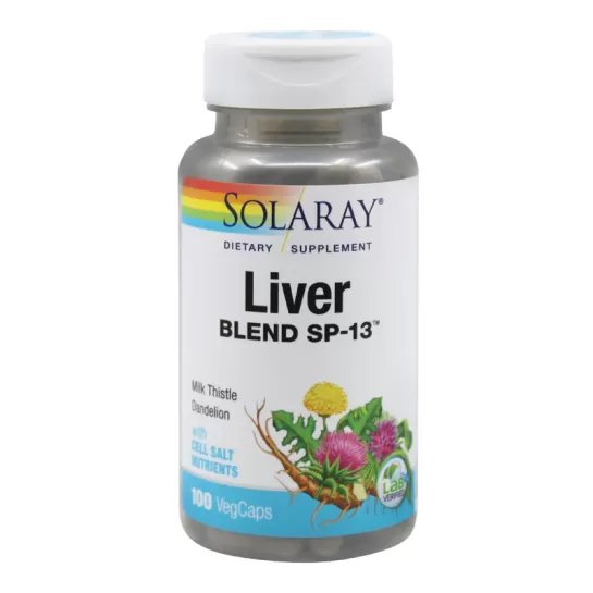 Liver Blend, 100 capsule vegetale, Secom