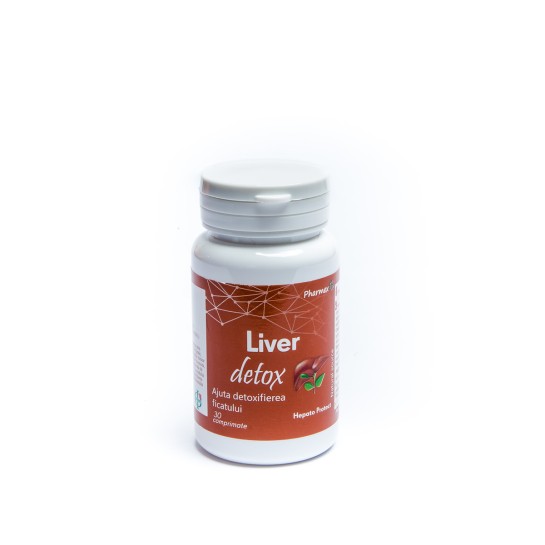 Liver detox, 30 comprimate, Pharmex