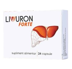 Livuron forte, 24 capsule, Plantapol