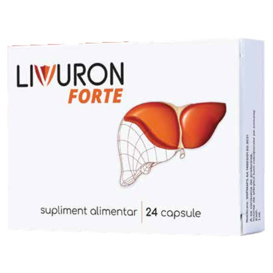 Livuron forte, 24 capsule, Plantapol