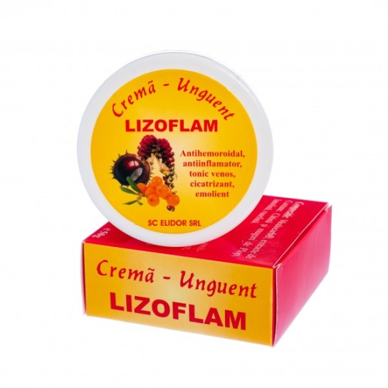 Lizoflam, cremă unguent, 50g, Elidor
