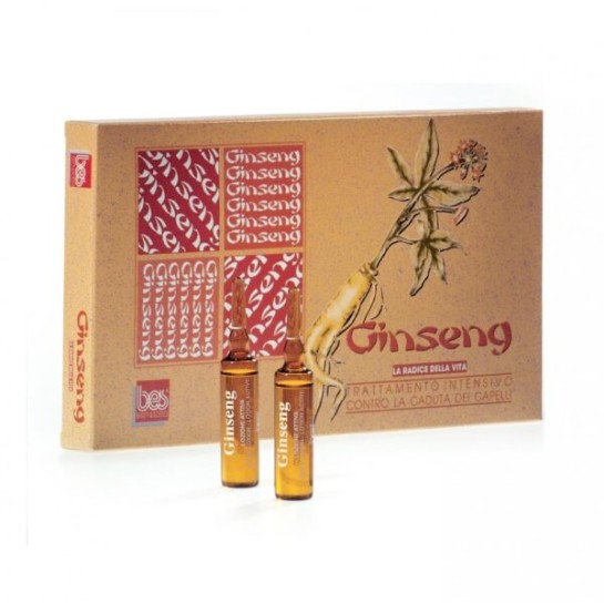 Lotiune de păr cu Ginseng, 12 fiole