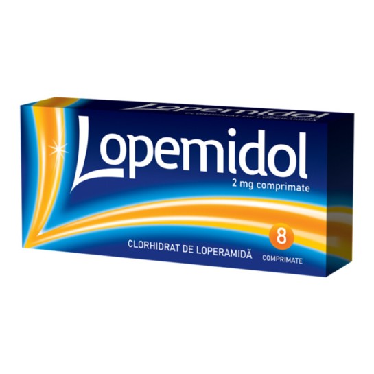 Lopemidol 2mg, 8 comprimate, Biofarm
